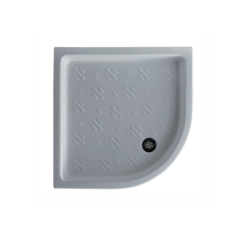 Piatto Doccia Tondo 75x75.Corner Shower Tray 75x75 Cm